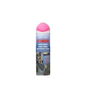 Spray ecomarktinta p/assinalaçao rosa floresc.500ml CRC - SPR1262