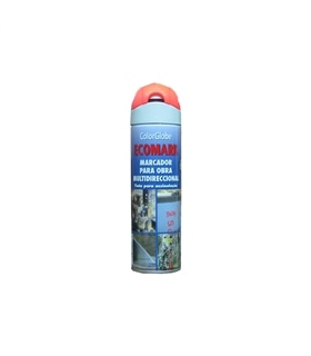Spray ecomarktinta p/assinalaçaovermelho floresc.500ml CRC - SPR1263