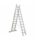 Escada eco aluminio dupla . - 4.00Mt - Uso Domestico - ESC1024