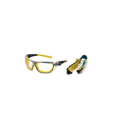 Oculos dual visor claro  Ref 2188-GD - SEG2431