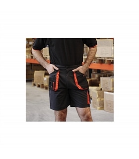 Calção preto/laranja - T 42/44 - 962M - JUBA - SEG2534