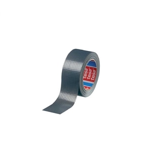 Fita adesiva Basic Duct Tape cinza - 50mmx25m - TESA - TES1147