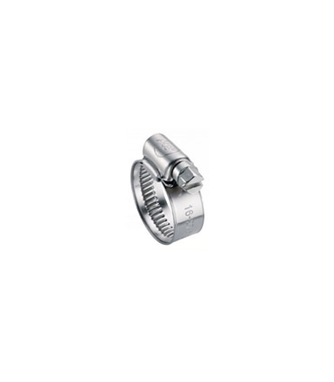 Abraçadeira sem fim W1 toda zinc. DIN3017 9mm 12-22 - ABR1492