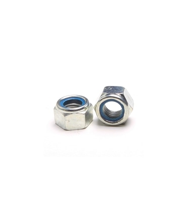 Porca autoblocante zincada - 14mm - DIN 985 - PAR4432