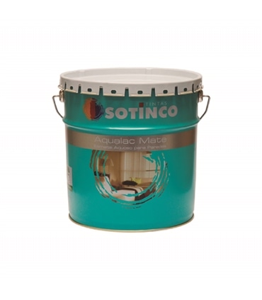 Aqualac Mate esmalte aquoso p/ paredes branco 0.75Lt Sotinco - SOT1049