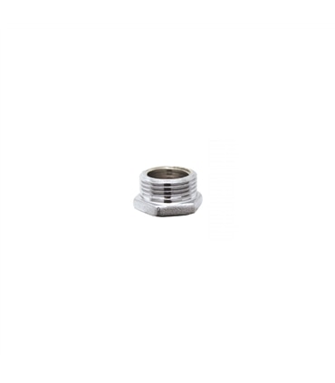 Casquilho cromado MF - 1/2" x 3/8" CV - 132 - MEW - CAN3943