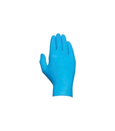 Luvas descartáveis nitrilo  azul s/pó  -100un- 570/10XL- JUB - SEG3583