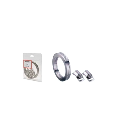 Kit 6 Cabeças + Fita perfurada inox - 13mm 1/2" x 3Mt - W4 - ABR1462