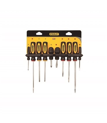 Jogo de chaves Fenda/Philips 10peçs. Basic- 0-60-100 STANLEY - STY2114