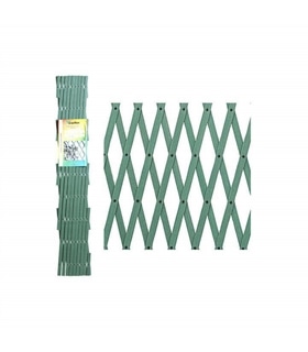Mini trellis - gelosia plástico verde - 170204 - Intermas - JAR1143