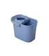 Balde Rectangular C/escorredor Azul Paloma - 11028.00 - TAT1278