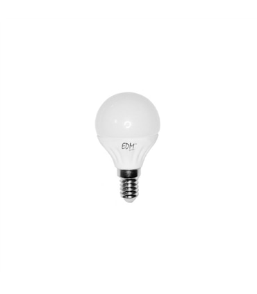 Lampada LED Esférica E14 7W 600 Lumens 6.400K Luz Fria EDM - LAM1739
