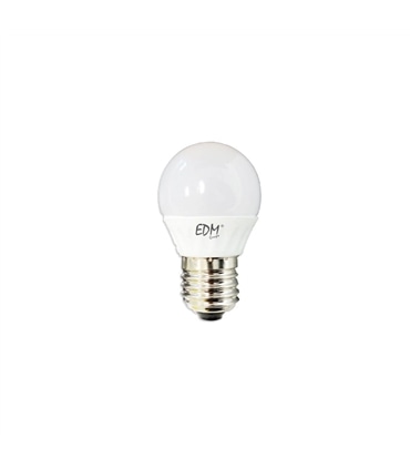 Lampada Esférica LED SMD 5W E27 6400K 400Lumens EDM - LAM1751