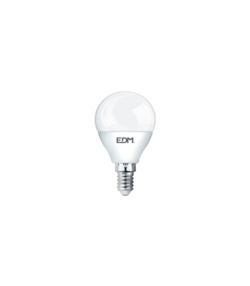 Lampada Esférica LED 7W E14 600Lumens  4000K EDM - LAM1759