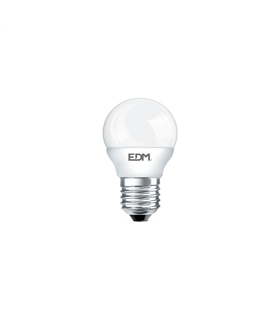 Lampada Esférica LED 7W E27 600Lumens  4000K EDM - LAM1760