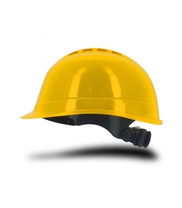 Capacete de Protecção Amarelo 1470V-AM- FARU - SEG3118