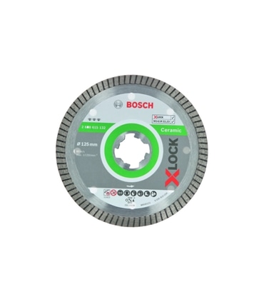 Disco Diamant. X-LOCK Ceramic 125x1.4mm -2.608.615.132-Bosch - BCH5586