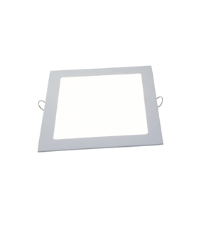 Downlight LED encastrar quad branco 12W 420lm 4200k -Lumitek - ILU1706