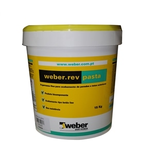 Weber.rev pasta cinza - 15Kg - WEB2103