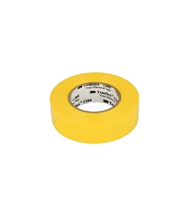 Fita isoladora 19x20x0,13 amarela - 3MM1214