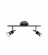 Candeeiro Spot chrom preto 50W/ GU10/230V Iluminame - ILU1223