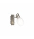 Aplique ESL Spot ni-mate chrom vidro 9W/G9 incl. Iluminame - ILU1224