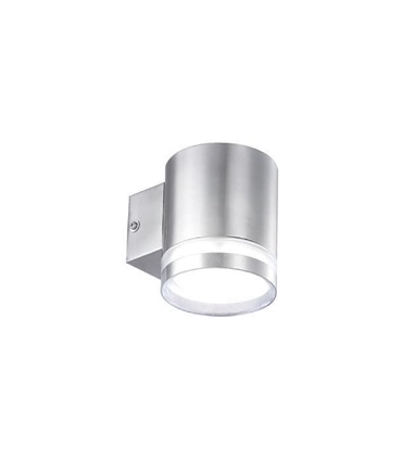 Aplique ext.inox PVC 11W/GX53/ESL-32053 Iluminame - ILU1290