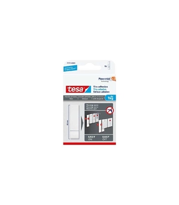 Tira adesiva branco 6uni  1kg 77771-00001 -Tesa - TES1160