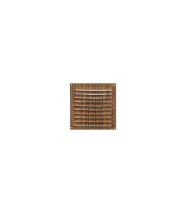 Grelha aluminio madeira clara 150x150mm 1253.3G Inofix - INO1074