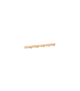 Cabide madeira grande natural 1464.8 Inofix - INO1101