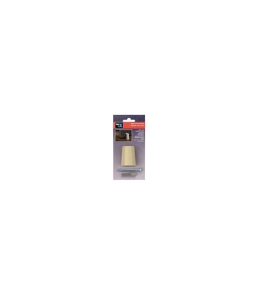 Batente porta alto borracha bege blister 3047.6 Inofix - INO1154