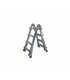 Escada alum. multiposições 4x4 degraus - Uso Domestico - ESC1014