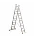 Escada eco aluminio dupla - 5.00Mt - Uso Domestico - ESC1059