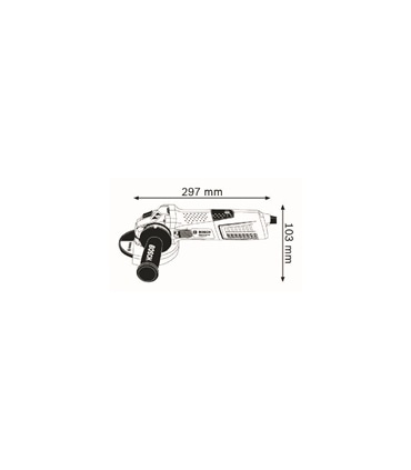 Rebarbadora contr.velocid GWS17-125 CIE601.79H.003 BOSCH - BCH5169
