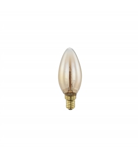 Lampada Edison vela E14 40W 2700K -11400 - Globo - ILU1464