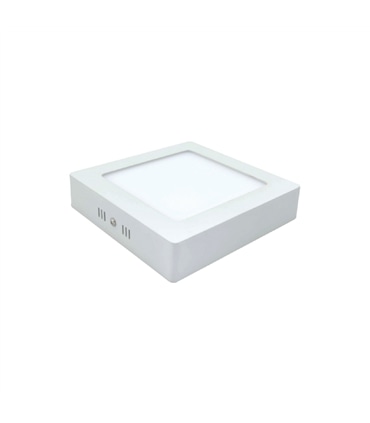 Downlight LED saliente Quadrado branco 6W 420lm 6000k - ILU1477