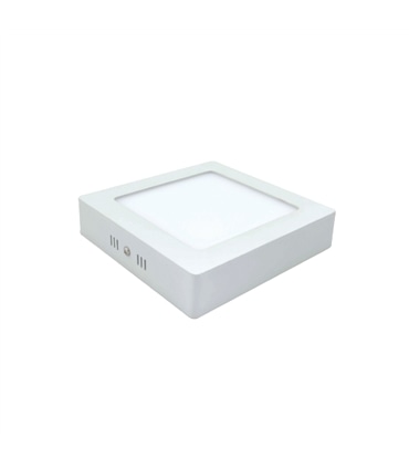 Downlight LED saliente Quadrado branco 18W 1400lm 6000k - ILU1479