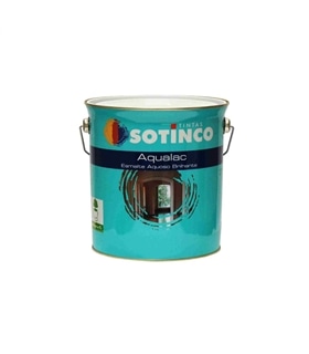 Aqualac acetinado - branco  501 - 0.75Lt - Sotinco - SOT3108