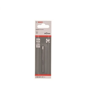 Broca p/ vidro e azulejo 3 x 70mm - 2.608.587.157 - Bosch - BCH5199