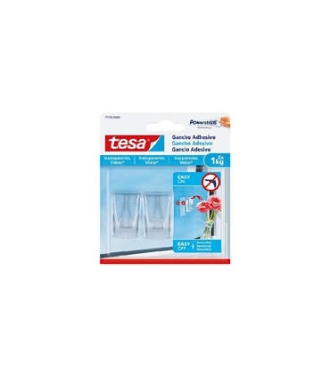 Gancho adesivo transparente 1Kg - 77735-00001-Tesa - TES1148