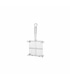 Grelha Dupla galvanizada 40x40cm - AQE1482