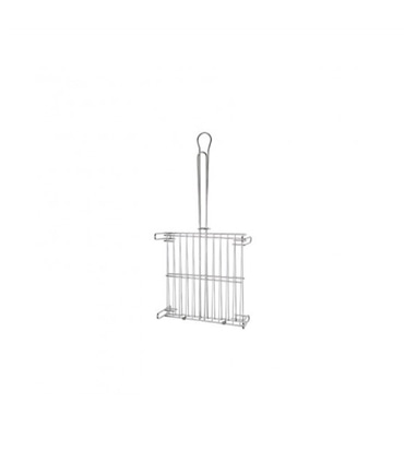 Grelha Dupla galvanizada 40x40cm - AQE1482