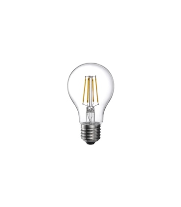 Lampada Led Filamentos E27 calota prateada 6W 2700K -FillDay - ILU1563