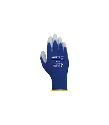 Luva Smart Tip poliester azul - H4119/10 - Juba - SEG2719