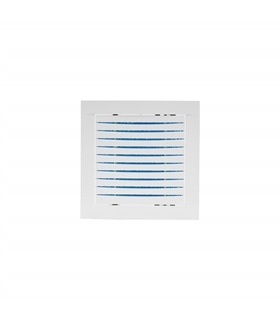 Grelha ventilação C/filtro 15x15 ABS - 4261 - HID1381