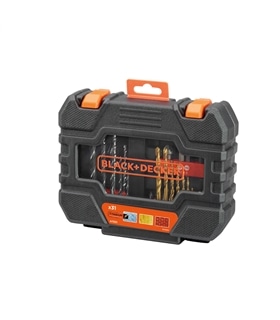 Jogo de Brocas e Bits 31pcs - 7233-XJ - Black&Decker - BKD1090