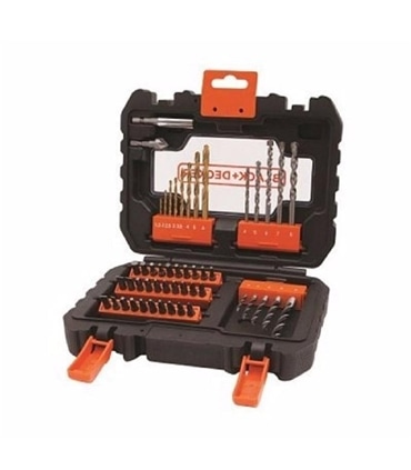 Jogo de Brocas e Bits 50pcs - 7232-XJ - Black&Decker - BKD1091