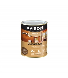 Verniz universal Int/Ext Nogueira acetinado 750ml - Xylazel - XYL1155