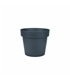 Vaso Melrose Redondo 30cm Cinzento - JAR2094