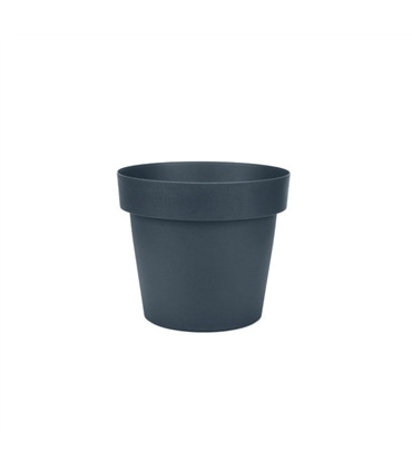 Vaso Melrose Redondo 30cm Cinzento - JAR2094